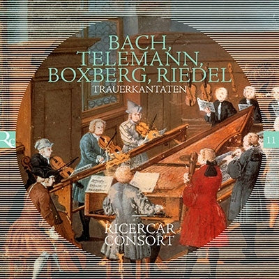Bach (1685-1750) - Cantata, 106, : Ricercar Consort Van Egmond J.bowman +telemann, Boxberg, Riedel - Import CD