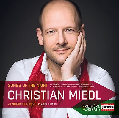 Christian Miedl, Jendrik Springer -  Songs Of The Night: Christian Miedl(Br)J.Springer(P) - Import CD