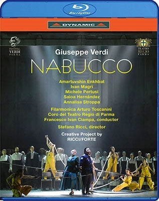 Francesco Ivan Champa, Arturo Toscanini Philharmonic Orchestra, Amartuvshin Enkhbat, Ivan Ladró - Verdi (1813-1901) Nabucco : S.Ricci, Ciampa / A.Toscanini Po, Enkhbat, Magri, Pertusi, Hernandez, Etc (2019 Stereo) - Import Blu-ray Disc