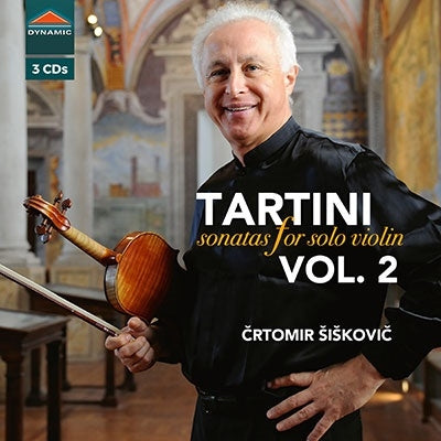 Tiltomir Siskovich - Tartini: Sonata Collection For Solo Violin Vol. 2 - Import 3 CD