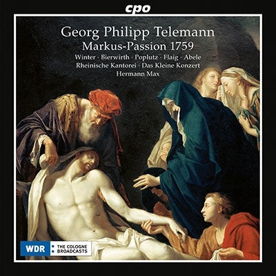 Hermann Max, Das Kleine Konzert, Rainer Kantorai - Telemann (1681-1767) Markus-Passion : H.Max / Rheinische Kantorei, Das Kleine Konzert (2Cd) - Import 2 CD