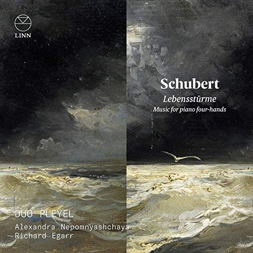 Schubert (1797-1828) - Lebenssturme -for Piano 4 Hands : Duo Pleyel(Richard Egarr, Alexandra Nepomnyashchaya) - Import CD