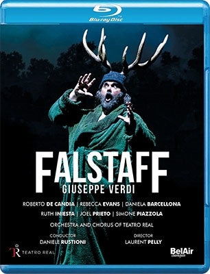 Daniele Rustioni, Madrid Royal Theatre Orchestra, Madrid Royal Theatre Chorus, Roberto De Candia, Hoel Prieto - Verdi (1813-1901) Falstaff : Pelly, Rustioni / Teatro Real De Madrid, De Candia, Piazzola, R.Evans, Barcellona, Iniesta - Import Blu-ray Disc