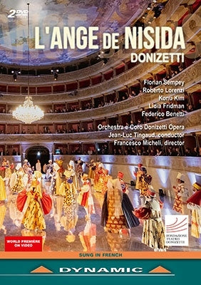 Jean-Luc Tango, Bergamo Donizetti Opera Orchestra, Florian Senpai, Rieka Opera House Symphony Orchestra - Donizetti (1797-1848) L'Ange De Nisida : Michli, Tingaud / Donizetti Opera, Sempey, R.Lorenzi - Import 2 DVD