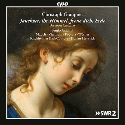 Sergio Azzolini, Florian Hecker, Kirchheimer Bach Consort, Byron Schenkman, Franz Witzmann, Georg Poplutz, Dominik Werner - Graupner (1683-1760) Cantatas With Bassoon: Heyerick / Kirchheimer Bach Consort Azzolini(Fg) - Import 2 CD