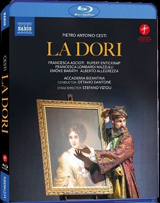 Ottavio Dantone, Akademia Byzantina, Francesca Ascioti, Anna Netrebko - Cesti, Antonio (1623-1669) La Dori : Vizioli, Dantone / Accademia Bizantina, Ascioti, Enticknap, Sacchi, Mazzulli, Etc (2019 Stereo) - Import Blu-ray Disc