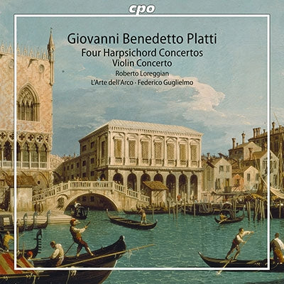 Roberto Loreggian, Federico Grisone, Larte Delarco - Platti (1697-1763) Harpsichord Concertos, Violin Concerto: Loreggian(Cemb)Guglielmo(Vn)L'Arte Dell'Arco - Import CD