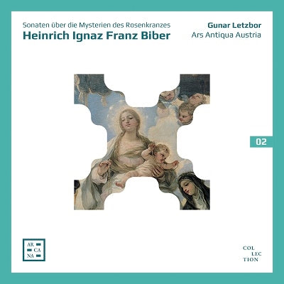 Gunnar Letzball, Ars Antiqua Austria - Biber (1644-1704) Rosenkranz-Sonaten : Letzbor(Vn)Ars Antiqua Austria (1996)(2Cd) - Import 2 CD