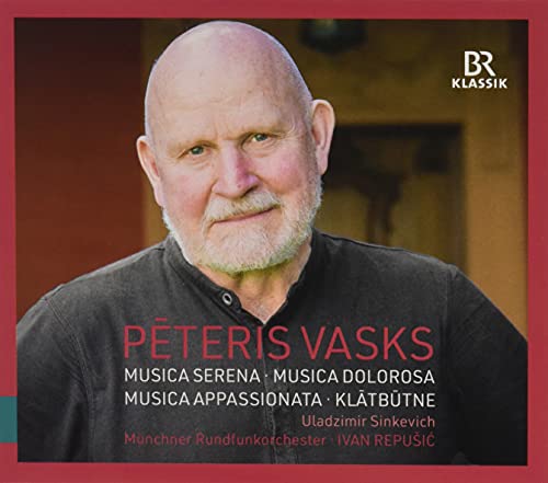 Vasks, Peteris (1946-) - Works for String Orchestra, Cello Concerto No.2 : Sinkevich(Vc)Palii(S)Repusic / Munich Radio Orchestra - Import CD