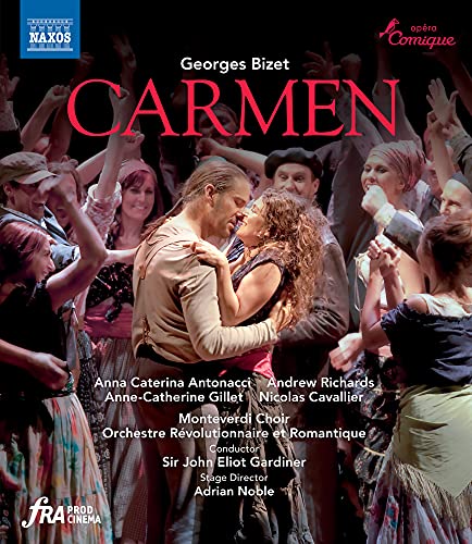 Bizet (1838-1875) - Carmen : A.Noble, Gardiner / ORR, Antonacci, A.Richards, Gillet, Cavallier, etc (2009 Stereo) - Import Blu-ray Disc