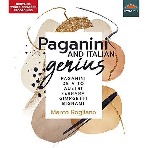 Marco Loriano - Marco Rogliano : Paganini & Italian Genius - Import CD