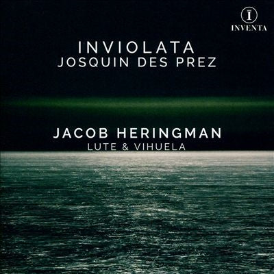 Jacob Heringman - Josquin Des Prez (1450/55-1521): Inviolata - Import CD
