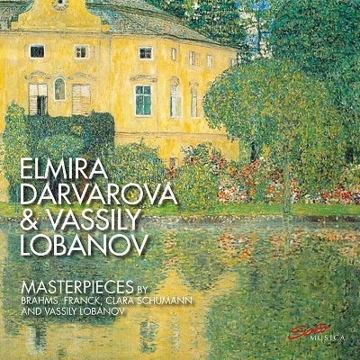 Elmira Darvarova, Vasily Romanov -  Masterpieces-Brahms, Franck, C.Schumann, Vassily Lobanov: Darvarova(Vn)Lobanov(P) - Import CD