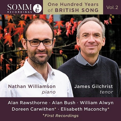 James Gilchrist, Nathan Williamson - 100 Years Of British Song Vol. 2 - Import CD