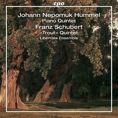 Libertaria Ensemble - Hummel (1778-1837) Piano Quintet: Libertalia Quintet +Schubert: Piano Quintet - Import CD