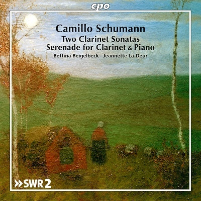 Bettina Vogelbeck, Janet La-Dua - Schumann, Camillo (1872-1946) Clarinet Sonatas Nos.1, 2, Serenade : Beigelbeck(Cl)La-Deur(P) - Import CD