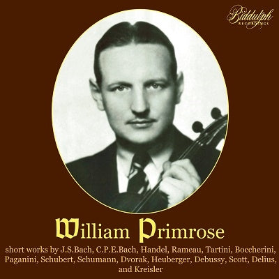 William Primrose, Joseph Kahn (piano), Franz Rupp, Matthias Hoffmann -  William Primrose Plays Baroque Sonatas & Encore Pieces - Import CD