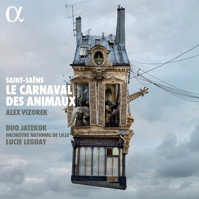 Duo Jatekok - Saint-Saens (1835-1921) Le Carnaval Des Animaux, Danse Macabre: Duo Jatekok(P)L.Leguay / Lille National O - Import Vinyl LP Record