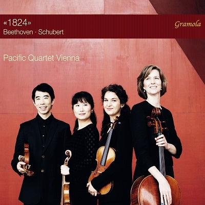 Pacific Quartet Vienna - Beethoven (1770-1827) 1824 -Beethoven String Quartet No.12, Schubert String Quartet No.13 : Pacific Quartet Vienna - Import CD