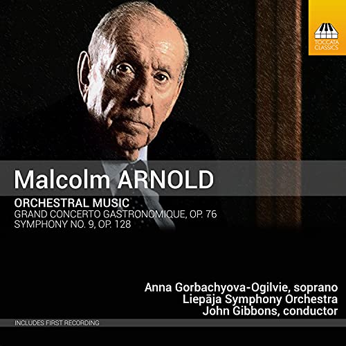 Arnold, Malcolm (1921-2006) - Symphony No.9, Grand Concerto Gastronomique : Gorbachyova-Ogilvie / Liepaja Symphony Orchestra - Import CD