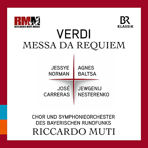 Verdi (1813-1901) - Requiem : Riccardo Muti / Bavarian Radio Symphony Orchestra & Chorus, Jessye Norman, Agnes Baltsa, Jose Carreras, Evgeny Nesterenko (1981)(2CD) - Import 2 CD