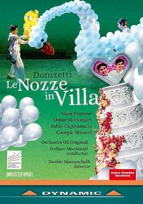 Stefano Montanari, Orchestra Le Originale, Gaia Petrone, Dmitri Korchak - Donizetti (1797-1848) Le Nozze In Villa : Marranchelli, Montanari / Gli Originali Orchestra, Petrone, O.Montanari, Capitanucci, Etc (2020 Stereo) - Import DVD