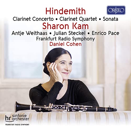 Hindemith (1895-1963) - Clarinet Concerto, Clarinet Quartet, Sonata: S.kam(Cl)D.cohen / Frankfurt Rso Weithaas Steckel E.pace - Import CD