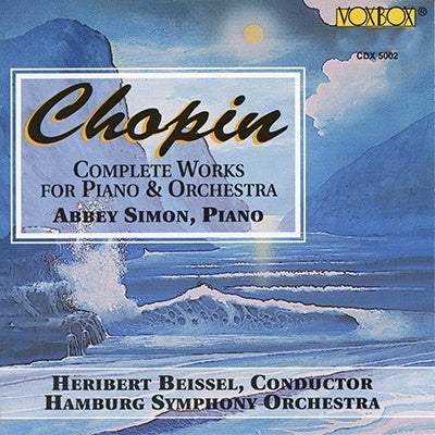 Abbey Simon - Chopin: Complete works For Piano & Orch - Import 2 CD