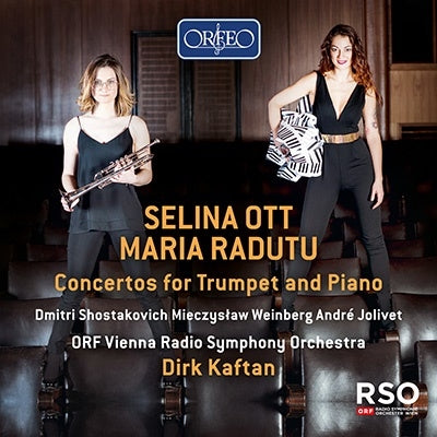 Serena Ott, Maria Radu, Dirk Kafutan, Sarah Lee - Shostakovich, Dmitri (1906-1975) Shostakovich Piano Concerto No.1, Vainberg Trumpet Concerto, Jolivet : Selina Ott(Tp)Radutu(P)Kaftan / Vienna Rso - Import CD