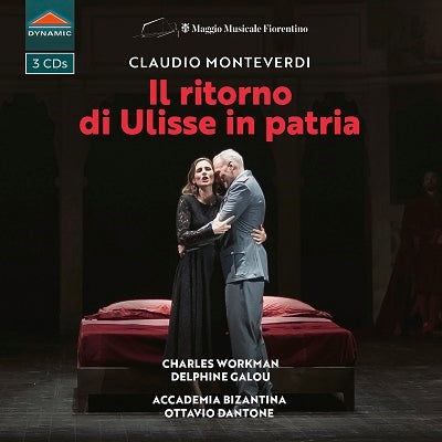 Ottavio Dantone, Akademia Byzantina, Charles Workman, Deedee Cooper - Monteverdi, Claudio (1567-1643) Il Ritorno D' Ulisse In Patria : Carsen, Ottavio Dantone / Accademia Bizantina, Charles Workman, Delphine Galou, Etc (2021 Stereo)(3Cd) - Import 3 CD