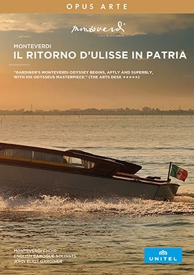 John Eliot Gardiner / English Baroque Orchestra, Furio Zanasi, Santa Karnyete - Monteverdi, Claudio (1567-1643) Il Ritorno D'Ulisse In Patria : Gardiner & Rooke, Monteverdi Choir, Zanasi, Richardot, K.Adam - Import DVD