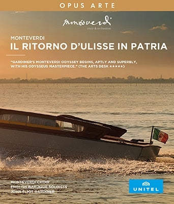 Gardiner & Rooke, John Eliot Gardiner / English Baroque Soloists, Monteverdi Choir, Zanasi, Richardot, K.Adam - Monteverdi, Claudio (1567-1643) Il Ritorno D'Ulisse In Patria :  Etc (2017 Stereo) - Import Blu-ray Disc