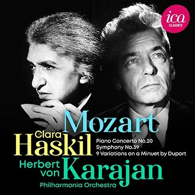 Clara Haskil, Herbert von Karajan, Philharmonia Orchestra - Mozart: Piano Concerto No. 20, etc. - Import CD
