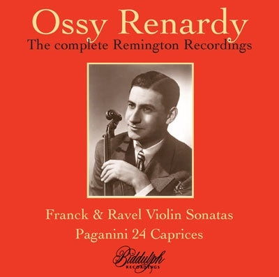 Ossi Renaldi -  Ossy Renardy : Complete Remington Recordings -Paganini, Franck, Ravel (2Cd) - Import 2 CD