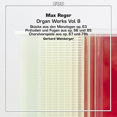 Gerhard Weinberger - Reger: Organ Works Vol.8 - Import 2 SACD Hybrid