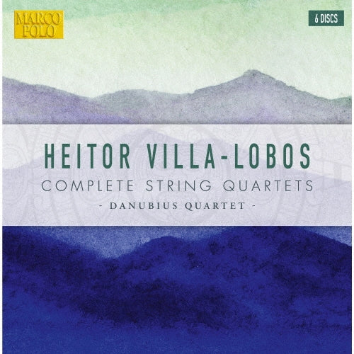 Danubius Quartet - Heitor Villa-lobos - Import 6 CD Box Set