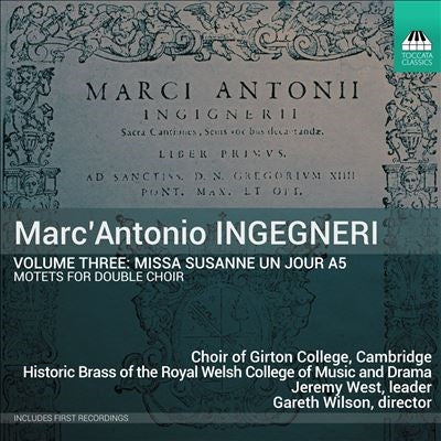 Gareth Wilson, Cambridge Garton University Choir, Royal Welsh College of Music & Drama Historic Brass, Anna Haebler - Ingeneri: Misa Song "Suzanne Is A Day", Etc - Import CD