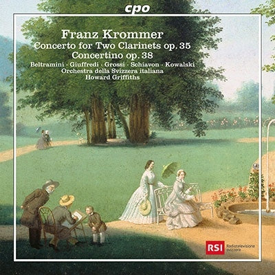Howard Griffiths, Swiss Italian Radio Orchestra - Clonmer: Concerto For Two Clarinets, Etc - Import CD