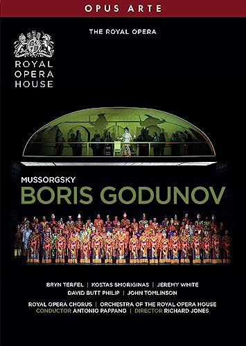 Mussorgsky, Modest (1839-1881) - Boris Godunov : R.Jones Pappano / Royal Opera House, Terfel, Smoriginas, J.White, Tomlinson, etc (2016 Stereo) - Import DVD Disc