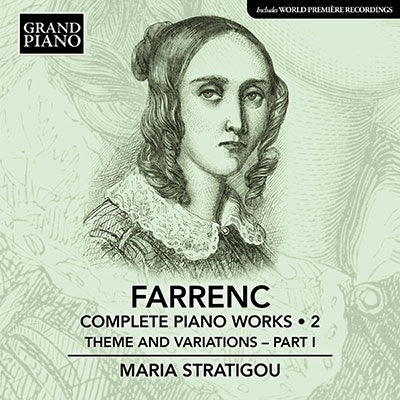 Farrenc, Louise (1804-1875) - Complete Piano Works Vol.2 -Theme & Variations Part 1 : Maria Stratigou - Import CD