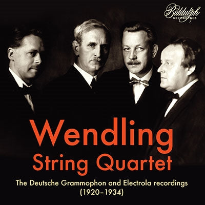 Wendling String Quartet - Wendling String Quartet : The Deutsche Grammophon & Electrola Recordings 1920-1934 (2CD) - Import 2 CD
