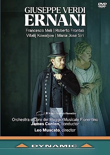 Verdi (1813-1901) - Ernani : Muscato, Conlon / Maggio Musicale Fiorentino, Meli, Frontali, Kowaljow, Siri, etc (2022 Stereo) - Import DVD Disc