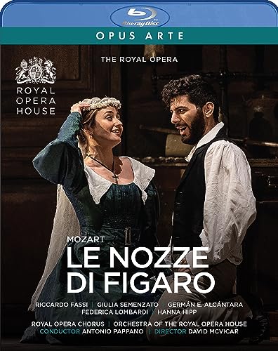 Mozart (1756-1791) - Le Nozze di Figaro : McVicar, Pappano / Royal Opera House, Fassi, Semenzato, F.Lombardi, Alcantara, etc (2022 Stereo) - Import Blu-ray Disc