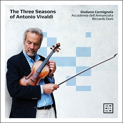 Vivaldi (1678-1741) - The Three Seasons of Antonio Vivaldi -Violin Concertos : Giuliano Carmignola(Vn)Riccardo Doni / Accademia Dell'annunciata (3CD) - Import 3 CD