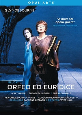 Raymond Leppard, London Philharmonic Orchestra, Janet Baker, Leipzig Radio Symphony Orchestra - Gluck, Christoph Willibald (1714-1787) Orfeo Ed Euridice : P.Hall, Raymond Leppard / London Philharmonic, Janet Baker - Import DVD