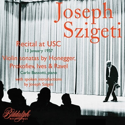 Joseph Szigeti - Szigeti: Recital at Usc - Import CD