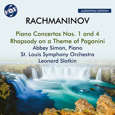 Abbey Simon - Rachmaninov: Piano Concertos Nos. 1 and 4 - Import CD