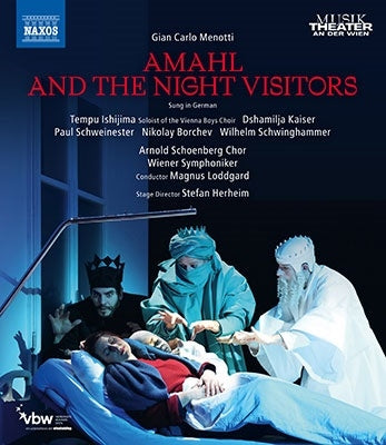 Magnus Rodgar, Vienna Philharmonic Orchestra, Ishijima Tenpu, Jean-Guihen Queyras - Menotti (1911-2007) (Deutsch)Amahl And The Night Visitors : Herheim, Loddgard - Import Blu-ray Disc