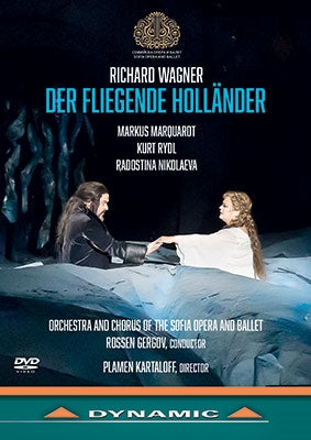 Rossen Gergov, Sofia National Opera Orchestra, Marcus Markart, Ekaterina Protsenko - Wagner (1813-1883) Der Fliegende Hollander : Kartaloff, Gergov / Sofia Opera, Marquardt, Rydl, R.Nikolaeva, Etc (2022 Stereo) - Import DVD