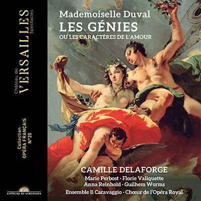 Camille Saint-Saëns, Ensemble Il Caravaggio - Mademoiselle Duval (1718-1775) Les Genies : Delaforge / Ensemble Il Caravaggio, Perbost, Valiquette, Reinhold, Worms, Etc (2023 Stereo)(2Cd) - Import 2 CD